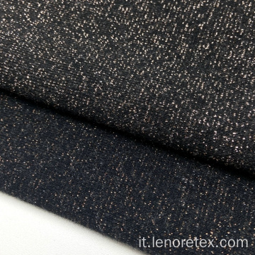 Tessuto di spugna francese a maglia in cotone in polvere di poliestere